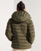 Superdry Classic Fuji Puffer Jas Dames - Slimfit - Capuchon - Maat S