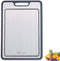 Lunaro RVS Snijplank Dubbelzijdig - Antibacterieel - Sapgeul - 36x25cm