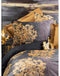 Satin King - Dekbedovertrekset - 100% katoensatijn - 240 x 220 cm + 2 kussenslopen 60 x 60 cm - Antraciet (2 stuks)