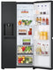 LG GSLC40EPPE - Amerikaanse koelkast - Side-By-Side - Zwart