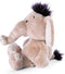 Nici olifant pluche knuffel - grijs - 25 cm