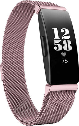 iMoshion Bandje Geschikt voor Fitbit Inspire - iMoshion Milanese Watch bandje - Roze