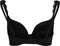 MAGIC Bodyfashion Luxury T-Shirt BH - Bedrade met kantdetails - Zwart - Maat 70E