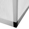 vidaXL - Tuinkas - met - basisframe - 4,6 - m² - versterkt - aluminium