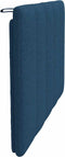vidaXL - Hoofdbordkussen - 90 - cm - stof - blauw
