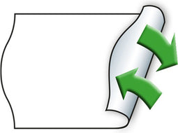 METO Prijslabels 9506166 Weer verwijderbaar Breedte etiket: 26 mm Hoogte etiket: 16 mm Wit 1 stuk(s)