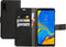 Mobiparts Galaxy A7 (2018) - Wallet Case - Saffiano motief - Zwart