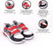 Sportschoenen met LED The Avengers Velcro Zwart - 30