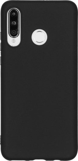 iMoshion Hoesje Geschikt voor Huawei P30 Lite Hoesje Siliconen - iMoshion Color Backcover - Zwart