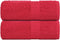 vidaXL - Gastendoekjes - 2 - st - 30x50 - cm - 360 - g/m² - 100% - katoen - rood