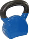 Tunturi Kettlebell - 12 kg - Vinyl - Blauw - Incl. gratis fitness app