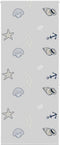 vidaXL - Doucherolgordijn - 110x240 - cm - stofbreedte - 106 - cm