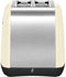 KitchenAid 5KMT221EAC - Broodrooster - 2 Sleuven - Automatisch - Amandel Wit