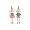 Decoratieve figuren DKD Home Decor Kerstmis Fee Polyester Engel (15 x 10 x 53 cm) (2 Stuks)