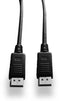 V7 V7DP2DP-6FT-BLK - DisplayPort Kabel - 1.8 m - Zwart
