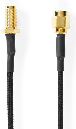Nedis CSGL02020BK05 - SMA-antennekabel - 50cm - Zwart