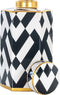 Richmond Pot Arto klein goud (Black/white)