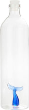 Balvi fles Atlantis staart 1.2L blauw glas