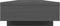 vidaXL - Monitorstandaard - 100x27x14 - cm - massief - grenenhout - grijs