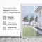 O'DADDY® Deurgordijn Deluxe FIBER - Magnetisch Vliegengordijn - Zelfsluitend - Wit 184x230 cm