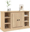 vidaXL - Dressoir - 100x35,5x60 - cm - bewerkt - hout - sonoma - eikenkleurig
