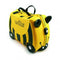 Trunki Ride-On Bij Bernard - Kinderkoffer - 46 cm - Geel