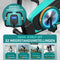FITAGE Hometrainer - Fitnessfiets - 32 Weerstandsniveaus - Tablethouder voor Bluetooth Kinomap & Zwift