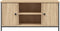 vidaXL - Tv-meubel - 100x40x50 - cm - bewerkt - hout - sonoma - eikenkleurig