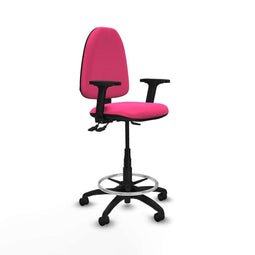 Piqueras y Crespo B2D01RN - Bureaustoel - Hoogteverstelbaar met armleuning - Roze