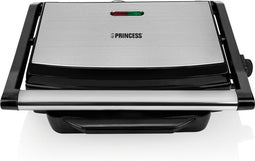 Princess Panini Grill 112415 - Contactgrill - 2000W - 30x24 cm - RVS Zwart