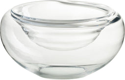 J-Line Schaal Dubbelwandig Glas Transparant Small