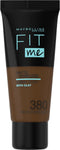 Maybelline New York - Fit Me Matte + Poreless Foundation - 380 Rich Espresso - Medium Dekkende Foundation met Matte Finish voor de Normale tot Vette Huid - 30 ml