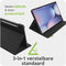 Gecko Covers Cactus Cover - Tablet Hoes voor Samsung Galaxy Tab S10+ / S9 FE+ / S9+ - Slaap/Wake functie - Zwart