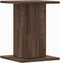 vidaXL - Plantenstandaards - 2 - st - 30x30x40 - cm - bewerkt - hout - bruin - eiken
