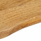 vidaXL - Tafelblad - met - natuurlijke - rand - 180x40x3,8 - cm - massief - mangohout