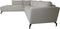 Hoekbank links 2.5-zits Stockton - 248x261x88 - Alpine - Ivory 101