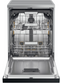 WHIRLPOOL W7FHS41X - Vrijstaande vaatwasser 60cm - 15 couverts 41 dB(A) Powerclean Pro NaturalDry RVS