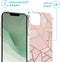 iMoshion Hoesje Geschikt voor iPhone 14 Plus Hoesje Met Koord - iMoshion Design Hoesje met Koord - Roze / Pink Graphic