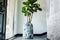 TS Collection - Bloempot hoog Dutch blue - 30x42 - Metaal & Epoxy - Exclusieve woonitems voor binnen - Handgemaakt - Unieke print - Designed by Lammie