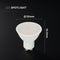 V-TAC VT-271 - GU10 LED spot - 10W - melkachtige kap