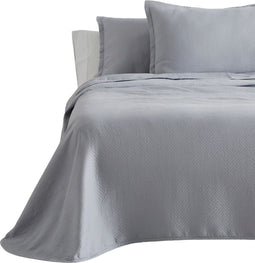 Sprei Alexandra House Living Lines Parelgrijs 280 x 280 cm (3 Onderdelen)