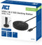 ACT AC1501 - M.2 NVMe/PCIe SSD Docking Station - USB 3.2 Gen2 10Gbps - Zwart