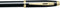 Sheaffer balpen - 100 - glanzend zwart en goud - penpunt M - schrijfkleur zwart - SF-E2932251