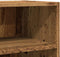 vidaXL - Dressoir - 57x35x75 - cm - bewerkt - hout - oud - houtkleurig