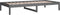vidaXL - Slaapbank - 90x190 - cm - massief - grenenhout - grijs