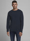 JACK & JONES Hill Knit - Heren Trui - Donkerblauw - Maat XL