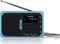 Blaupunkt PR5BL Analoog Zwart, Blauw radio