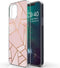 iMoshion Hoesje Geschikt voor iPhone 12 Pro / 12 Hoesje Siliconen - iMoshion Design hoesje - Roze / Meerkleurig / Goud / Pink Graphic