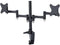 Neomounts FPMA-D1330DBLACK - Full Motion Dual Desk Mount - Voor 2x 10-27