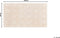 ADATEPE - Laagpolig vloerkleed - Beige - 80 x 150 cm - Viscose
